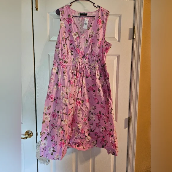 Lane Bryant Dresses Pink Summer Dress Plus Size Poshmark